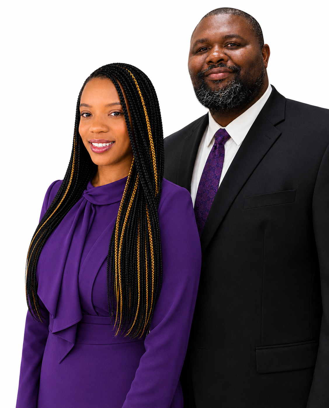 David and Shameka, founders of Families Strengthening Families